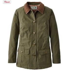 L L BEAN BARN COAT